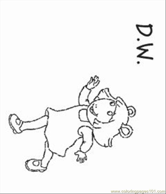 650x758 Arthur Coloring Pages 10 Med Coloring Page