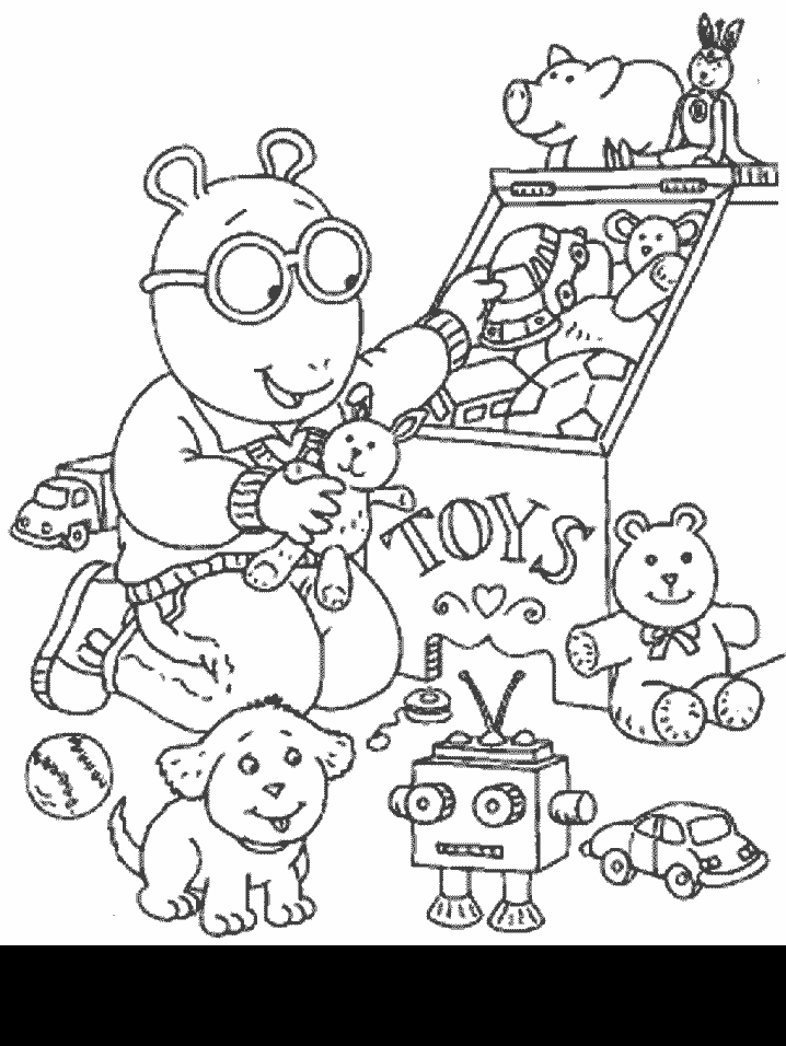 718x956 Arthur Halloween Coloring Pages Arthur 20 Cartoons Coloring Pages