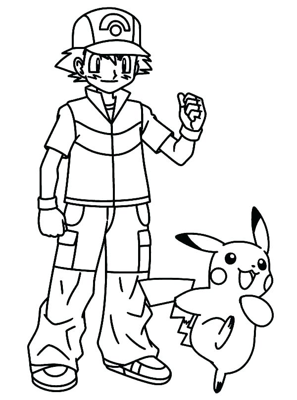 600x809 Coloring Pages Pikachu Color Pages Coloring Pages Printable