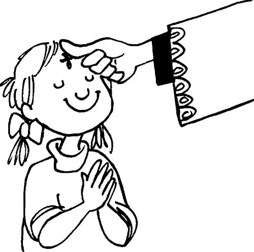 500x497 Ash Wednesday Coloring Pages