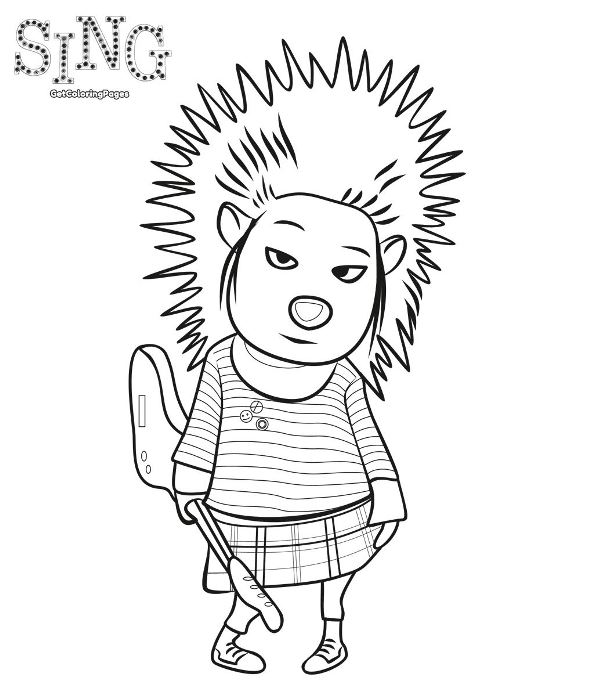 594x682 Kids N 31 Coloring Pages Of Sing
