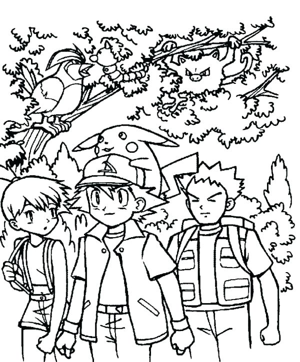 600x725 Ash Ketchum Coloring Page Ash Coloring Page Ash Ketchum Colouring