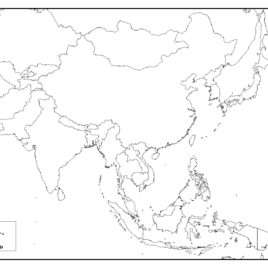 268x268 Asia Map Coloring Page Google Twit Coloring Page Map Of Asia