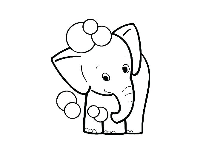 700x500 Coloring Pages Of Asian Elephants Elephant Printable Pictures