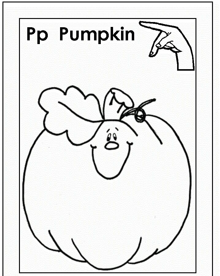 718x902 Asl For P Coloring Page Aslamerican Sign Language Alphabet