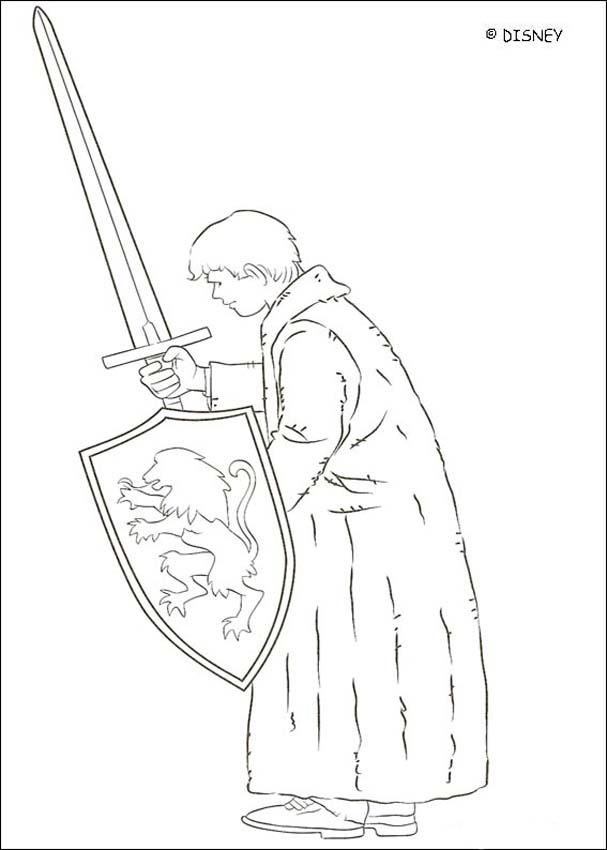 607x850 The Lion Aslan Coloring Pages