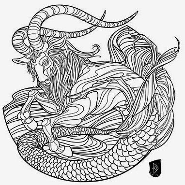 Astrology Coloring Pages