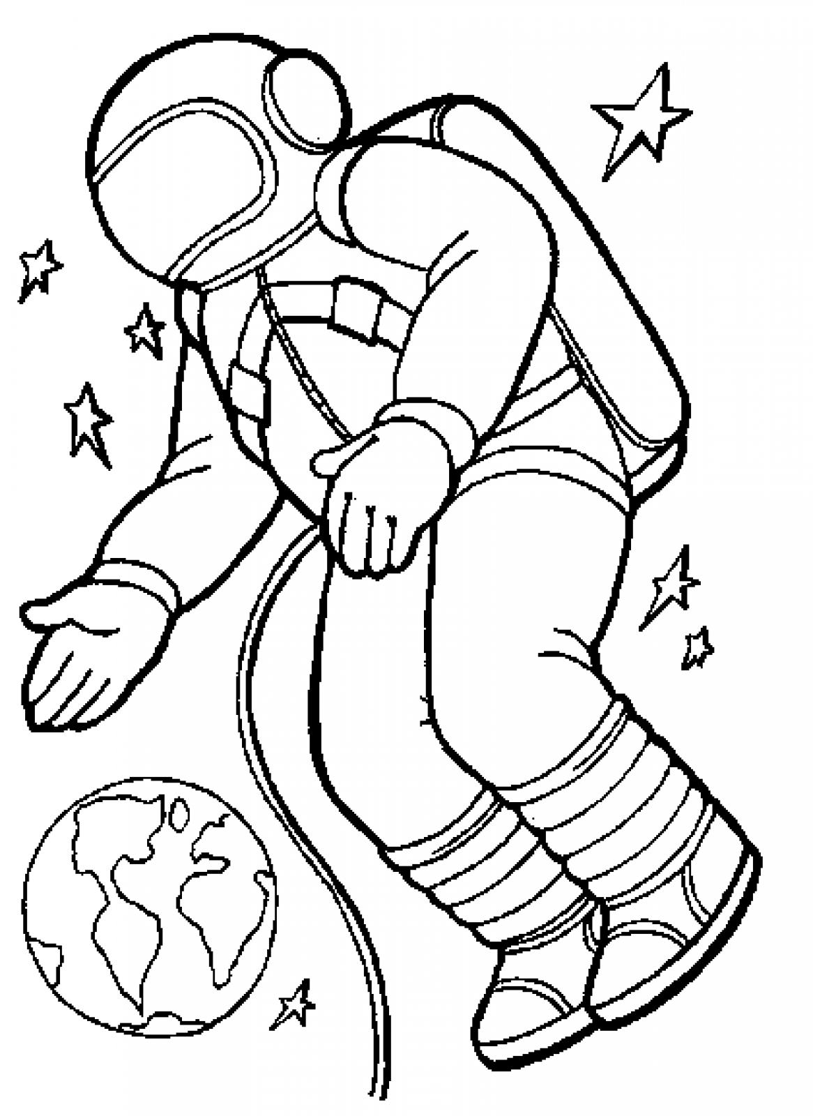 1166x1600 Good Astronaut Coloring Pages By Astronaut Coloring Pages On