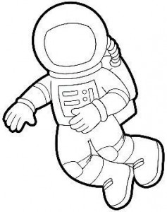 237x300 Nice Idea Astronaut Coloring Pages For Preschool Print