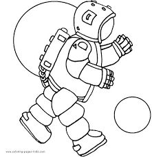 221x229 Astronaut Coloring Pages For Preschool Astronauts Coloring Pages