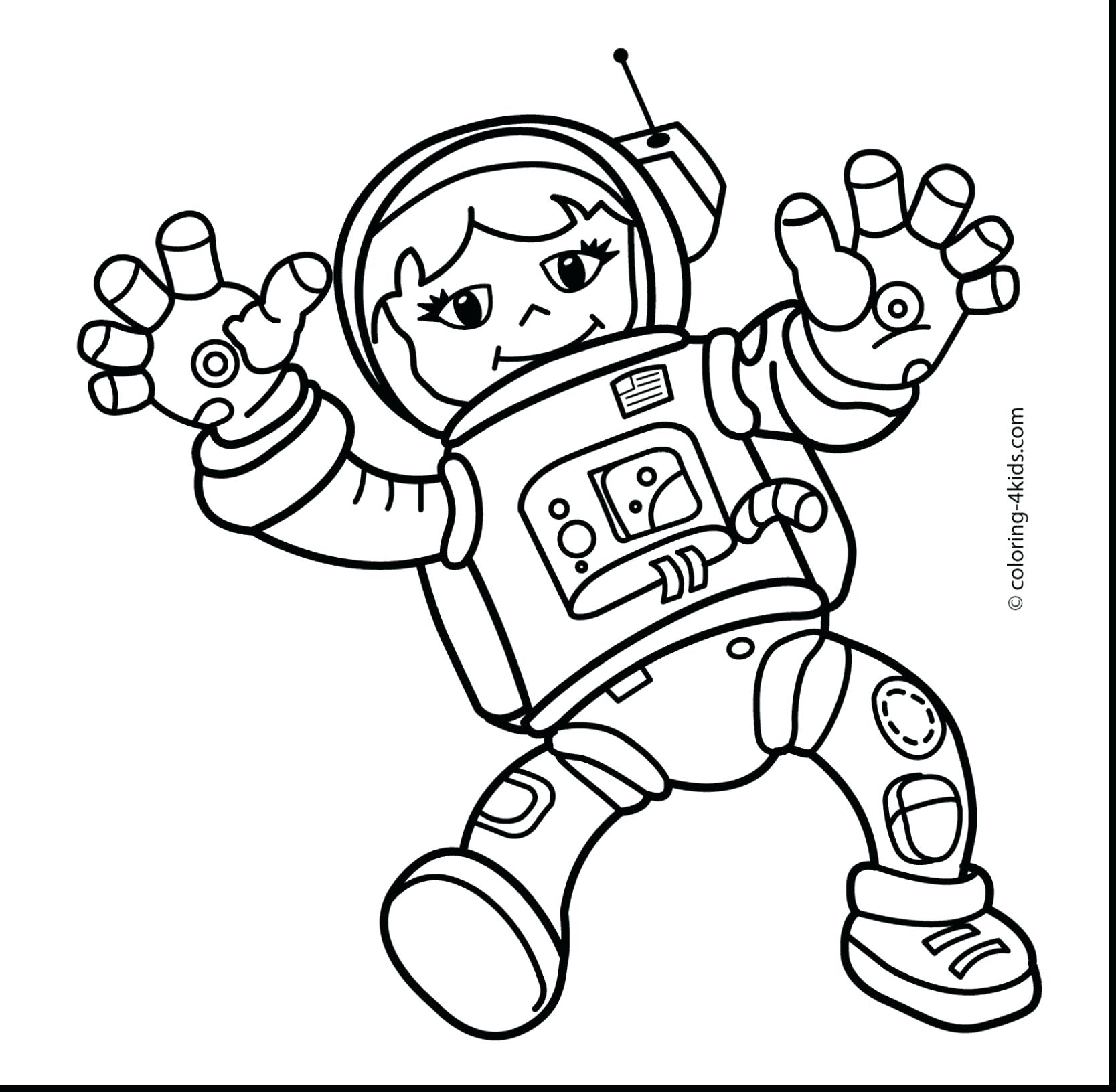 1667x1631 Coloring Pages ~ Astronaut Coloring Pages Cartoon Astronaut