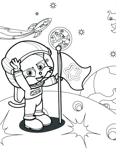 386x500 Astronaut Coloring Pages Astronaut Coloring Page Cover A Astronaut