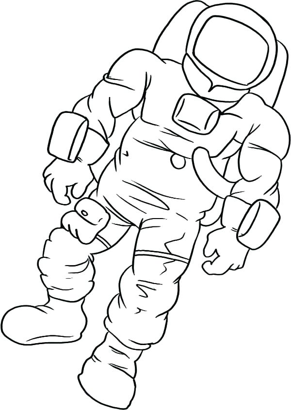 600x846 Astronaut Coloring Pages Astronaut Coloring Pages Printable Free