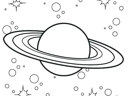 440x330 Space Coloring Page