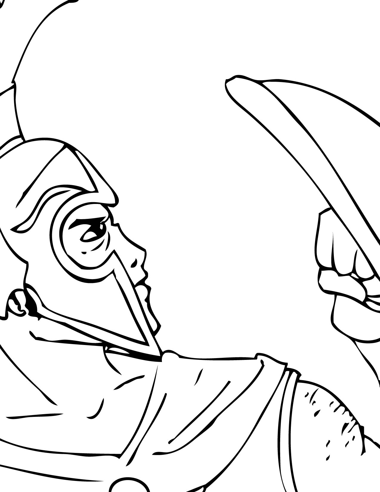 1275x1650 Ares Coloring Pages
