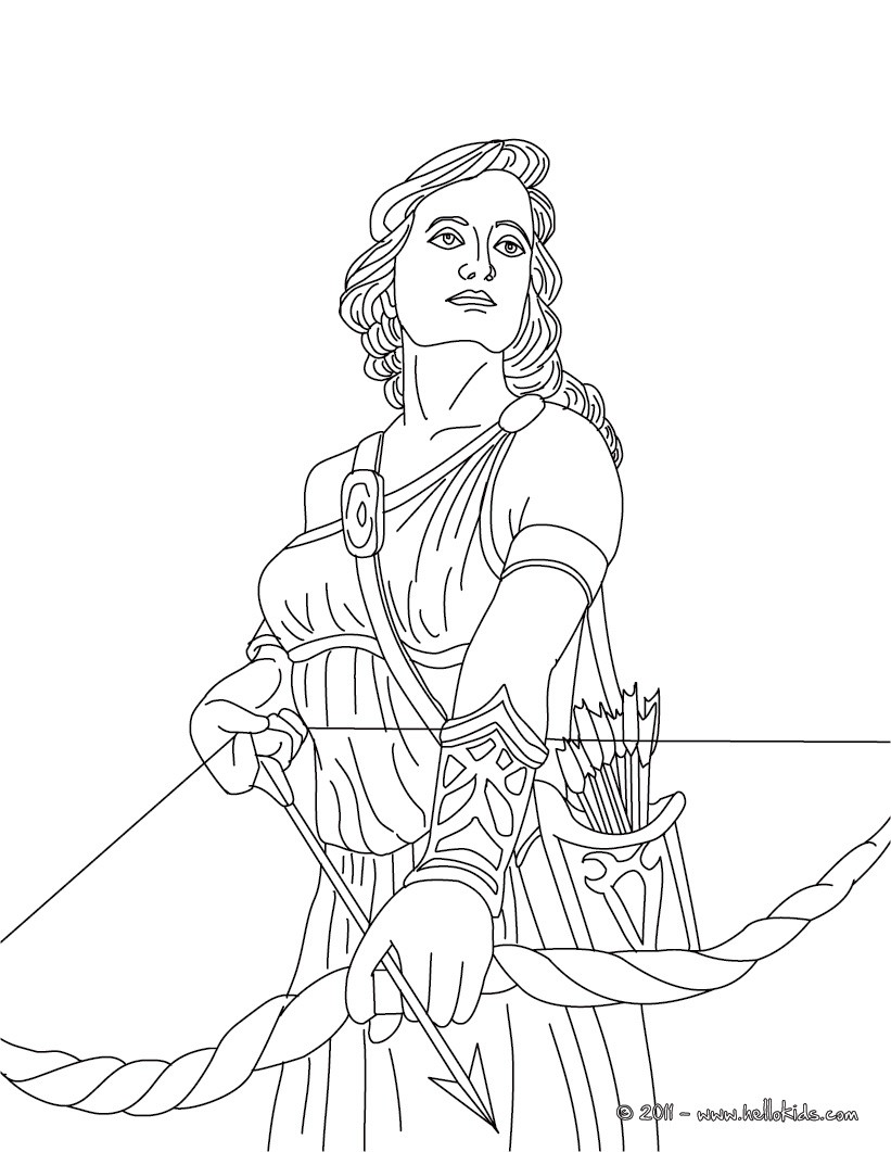 821x1061 Athena The Greek Goddess Of Wisdom Coloring Pages