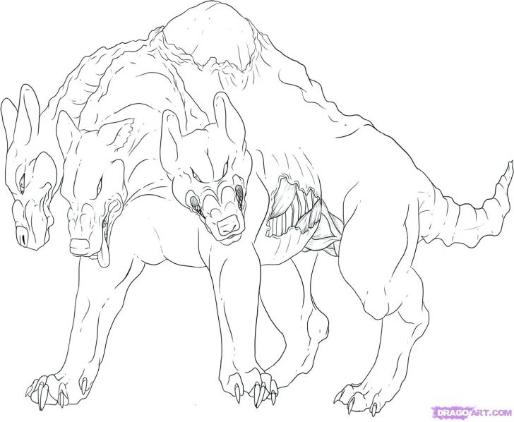 728x598 Coloring Pages For Adults Animals Mythology Line Art Images