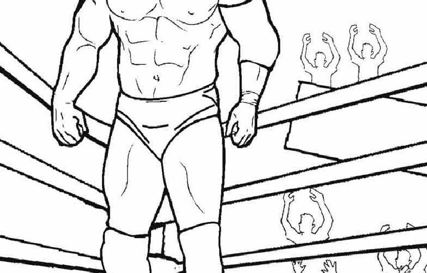 850x544 Magnificent Professional Athlete Coloring Page For Adults Free