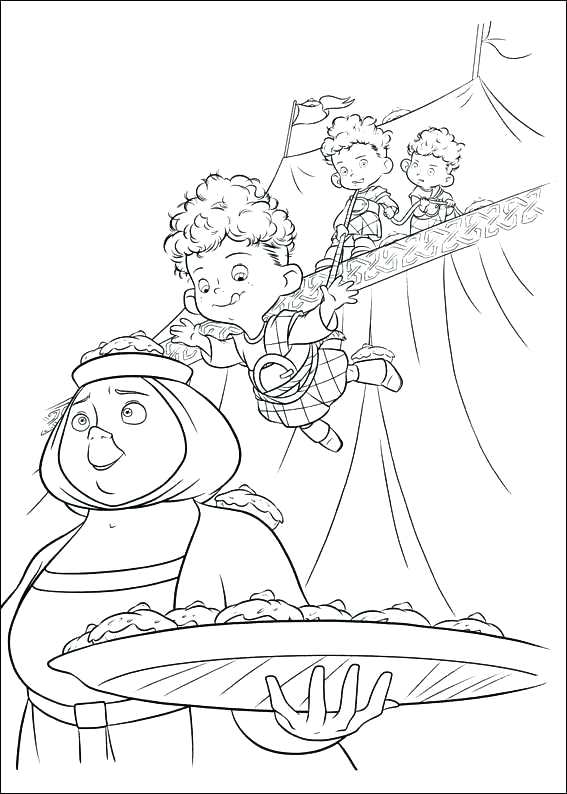 567x794 Coloring Pages Brave Brave Free Printable Brave Coloring Pages