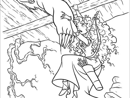 440x330 53 Coloring Pages Brave, 4 Best Images Of Disney Brave Printable