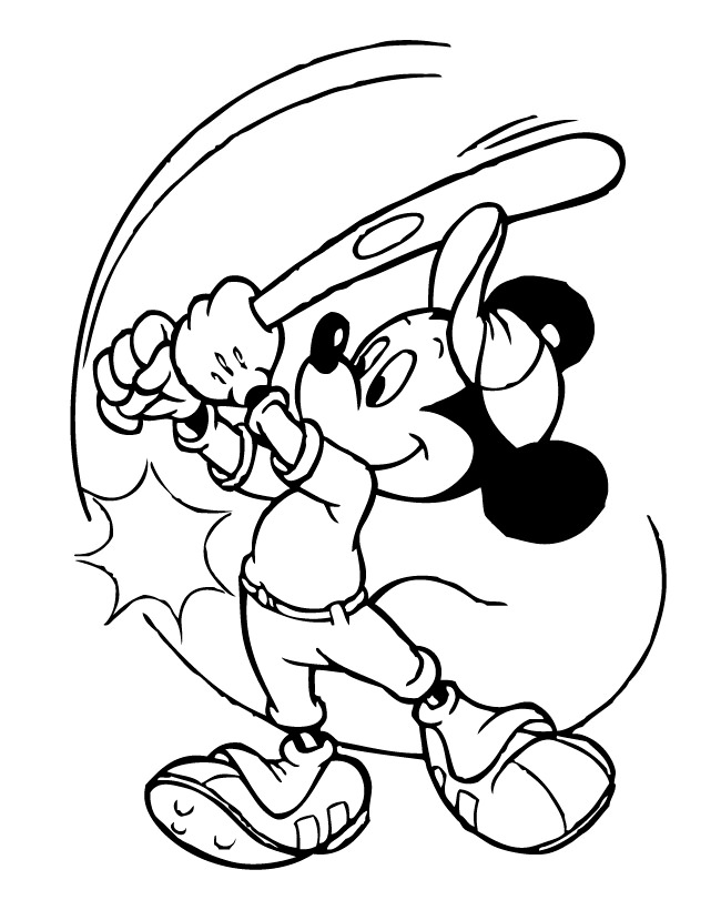 650x811 Mickey Mouse Template