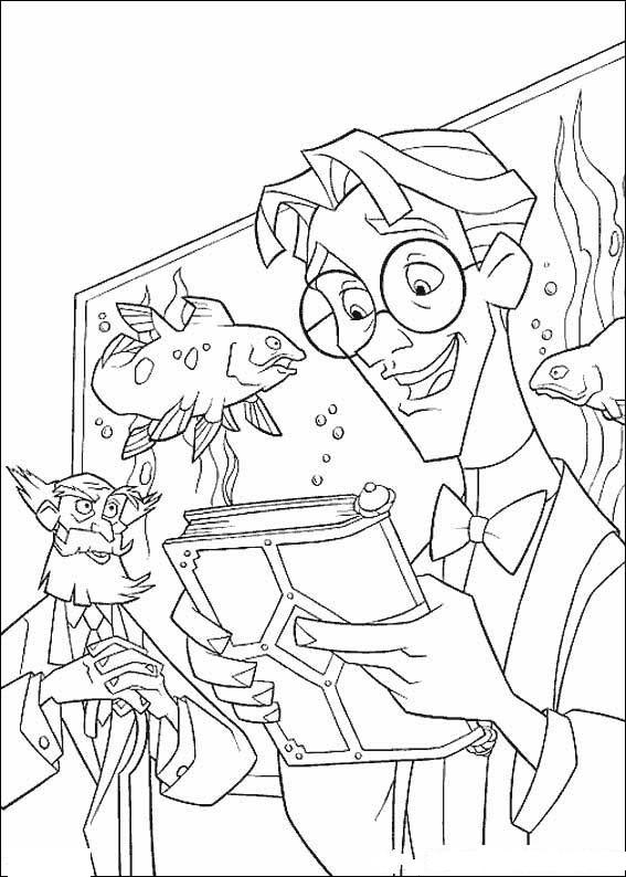 567x794 Atlantis Coloring Page 70
