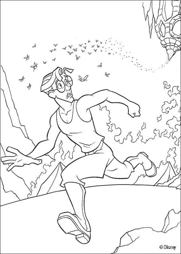 607x850 Atlantis The Lost Empire Coloring Book Pages