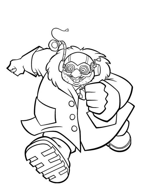 600x776 Gaetan Moliere From Atlantis The Lost Empire Coloring Pages