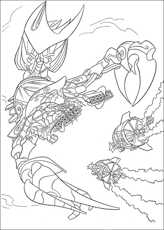 567x794 Atlantis Coloring Pages