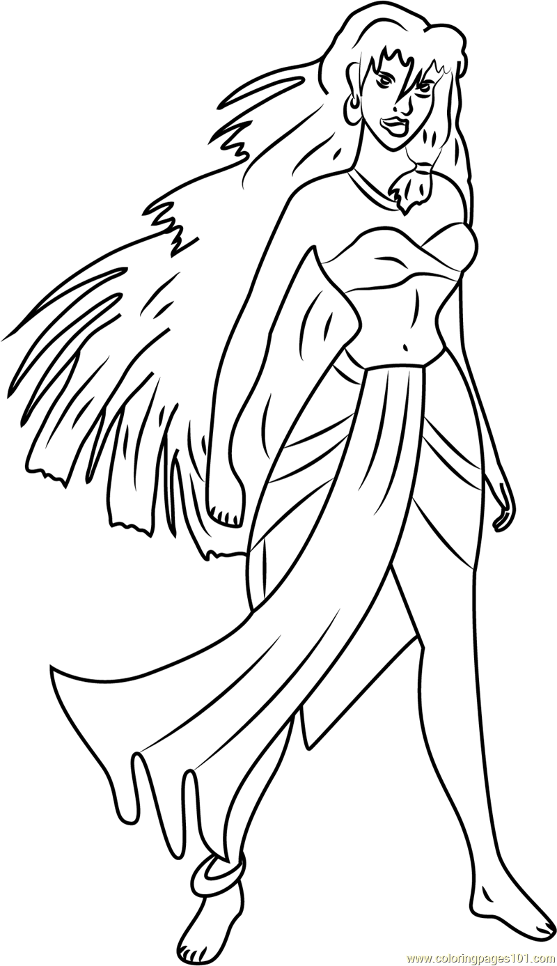 800x1387 Atlantis The Lost Empire Coloring Page