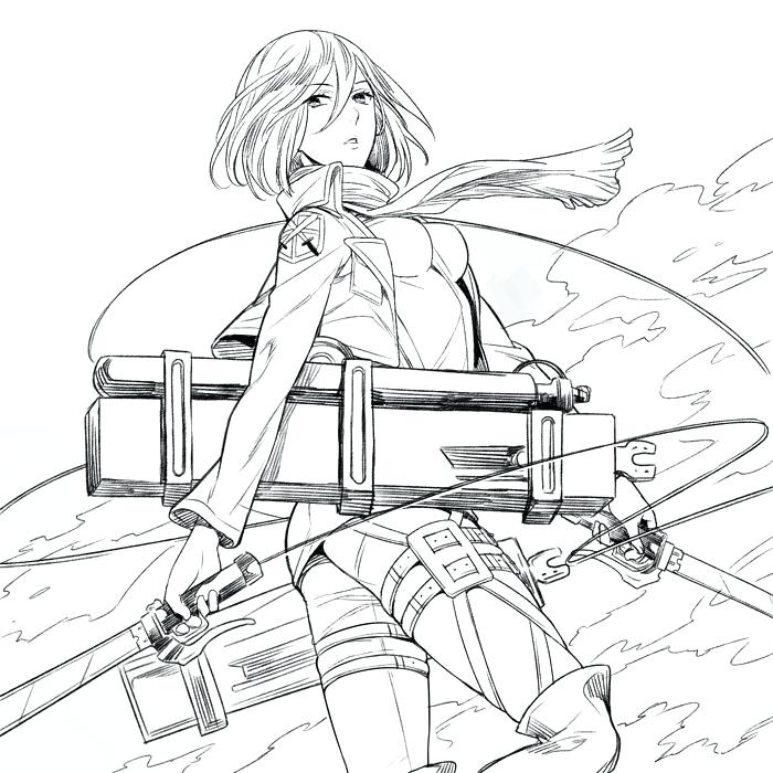 700x700 Attack On Titan Coloring Attack On No Attack On Titan Coloring