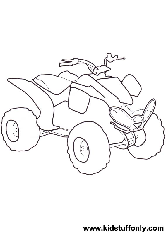 567x794 Atv Coloring Pages