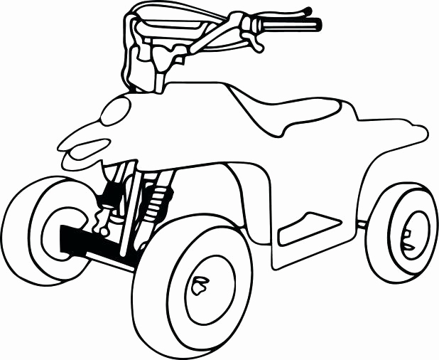 618x506 Four Wheeler Coloring Pages Collection 18 Wheeler Coloring Pages 4