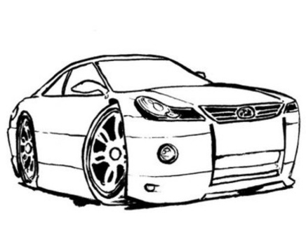 436x348 A4 Coloring Pages