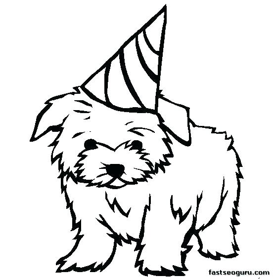 554x565 Dog Coloring Pages To Print 9