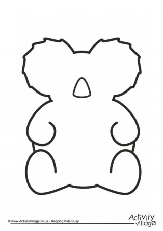 320x452 Australian Animal Outline Drawings