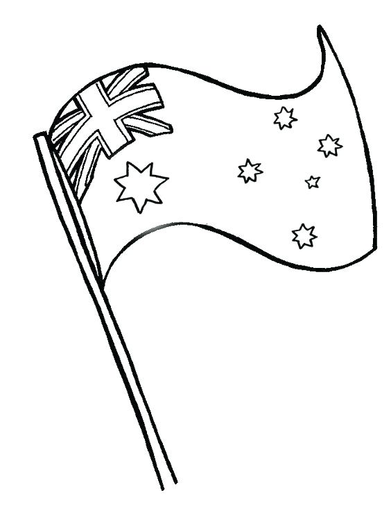 564x739 Australian Flag Coloring Page Flag Coloring Page Flag Coloring