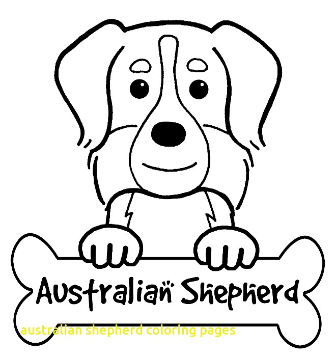 660x705 Australian Shepherd Coloring Pages