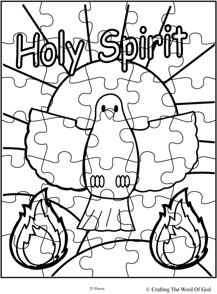 755x1024 Autism Puzzle Piece Coloring Page