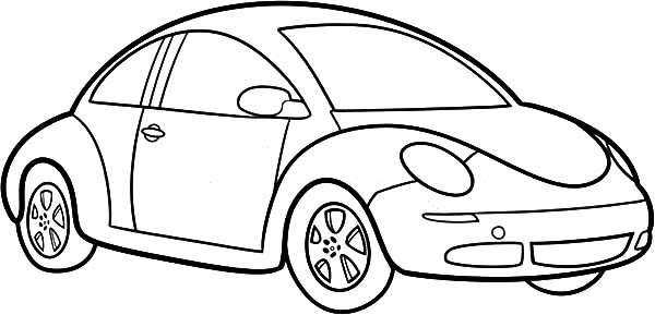 600x289 Car Coloring Pages