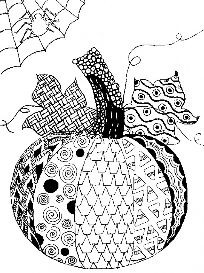 719x960 Get This Printable Autumn Coloring Pages For Adults 7129bh !