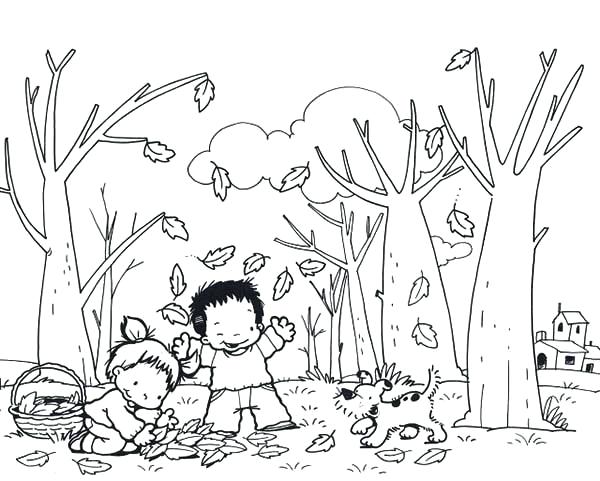 600x481 Autumn Coloring Pages Autumn Animal Squirrel Coloring Pages Autumn