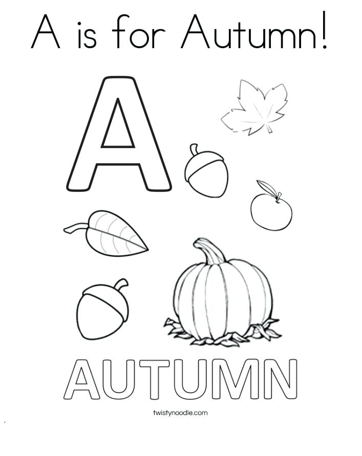 707x890 Autumn Coloring Pages I Love Autumn In Fall Leaf Coloring Page