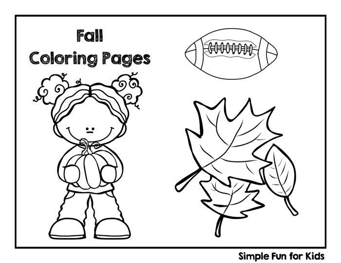 700x541 Preschool Coloring Pages For Fall