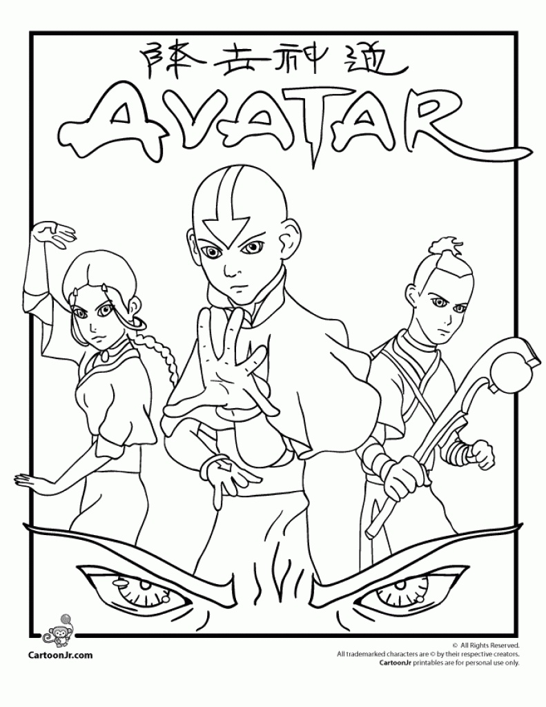 791x1024 Best Of Avatar The Last Airbender Coloring Pages Leversetdujourfo