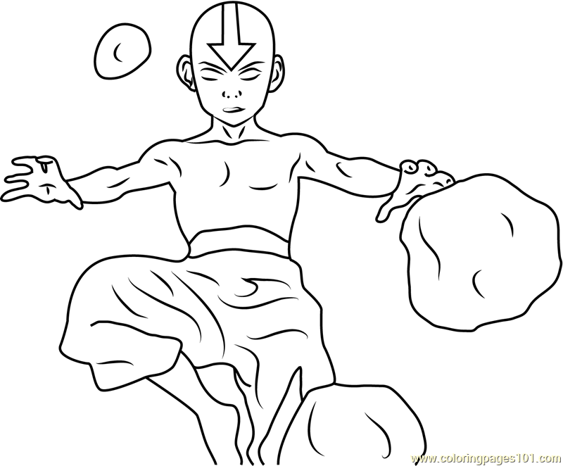 Avatar The Last Airbender Coloring Pages
