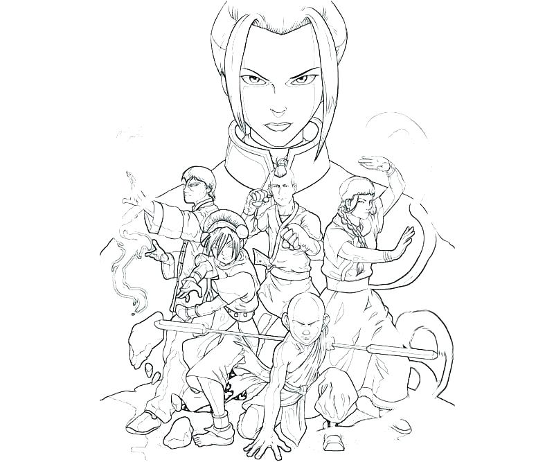 800x667 Avatar Last Airbender Coloring Pages Pge Avatar The Last Airbender