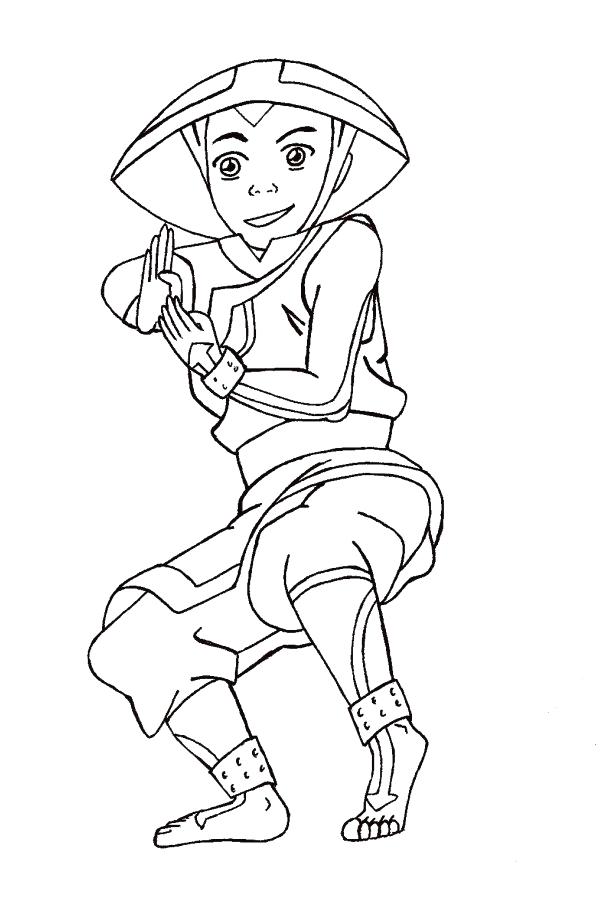 606x900 Avatar The Last Airbender Coloring Pages Last Coloring Pages By