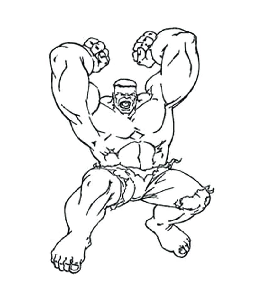 848x957 Coloring Pages ~ Hulk Coloring Page Free Printable Pages For Kids
