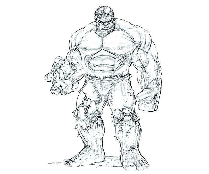 800x667 Hulk Coloring Pages
